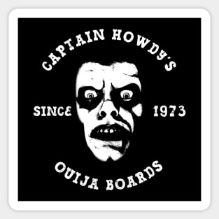 Captain Howdy's Ouija Boads Sticker